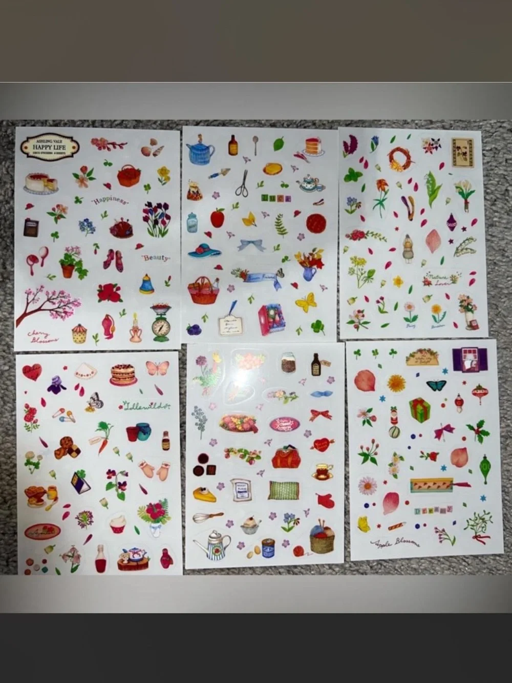 $2 Sticker Sheet $2 WITH ANY $10 ORDER OR MORE